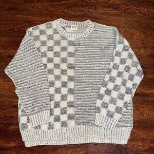 BKE Checkered Sweater